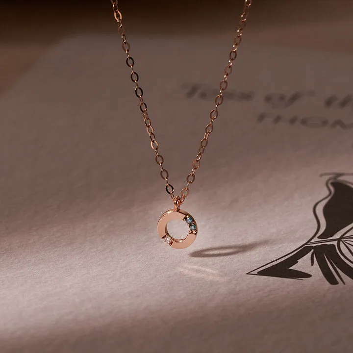 [14K Gold] A'bel Natural Diamond Necklace