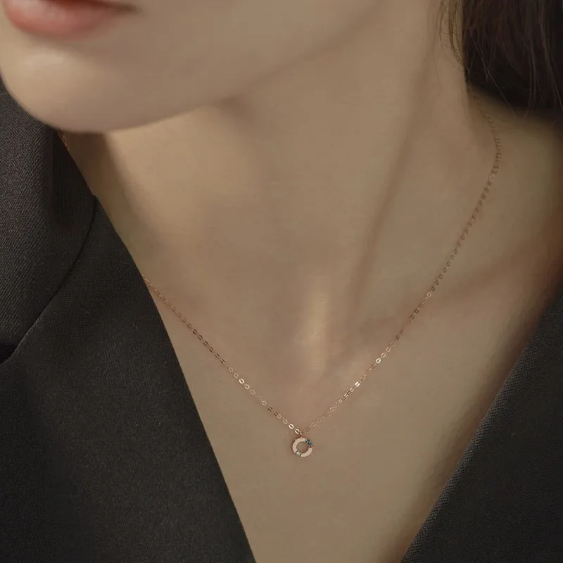 [14K Gold] A'bel Natural Diamond Necklace