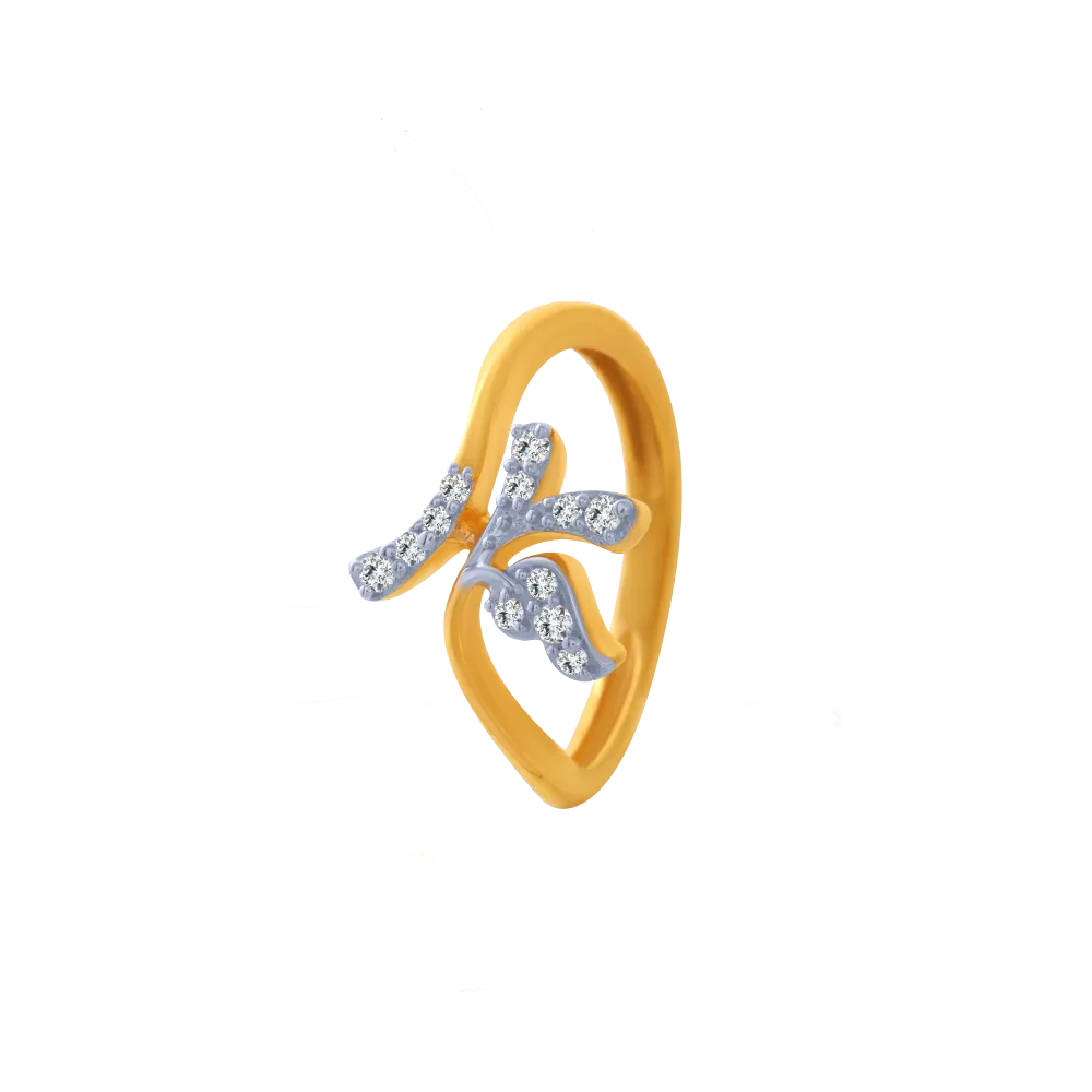 14KT (585) Yellow Gold Ring For Women