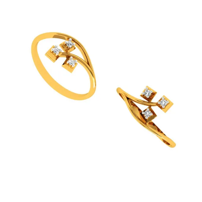 14KT (585) Yellow Gold Ring For Women