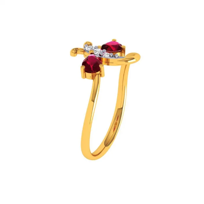 14KT (585) Yellow Gold Ring For Women