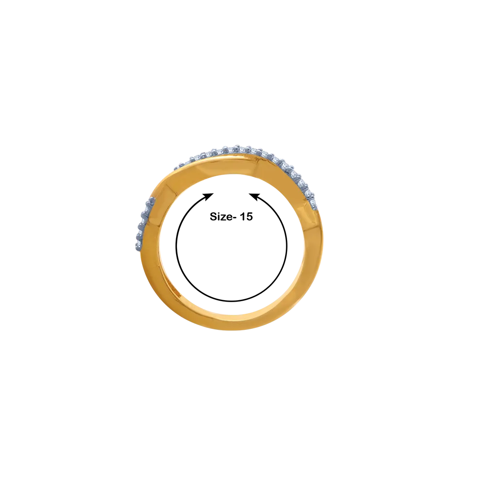 14KT (585) Yellow Gold Ring For Women