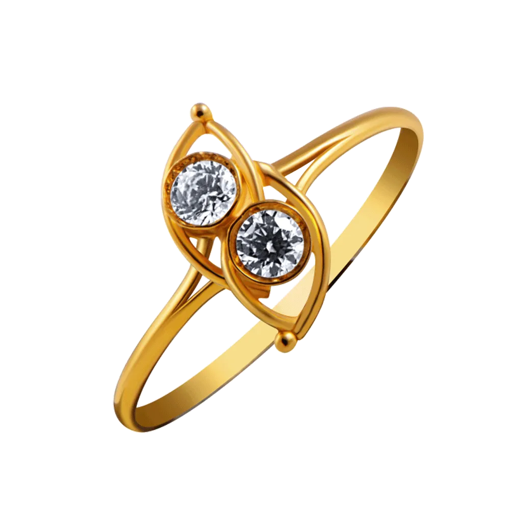 14KT (585) Yellow Gold Ring For Women