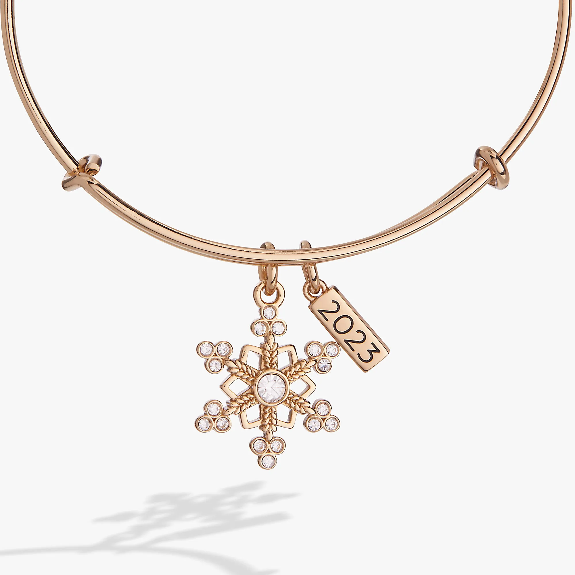 2023 Snowflake Charm Bangle