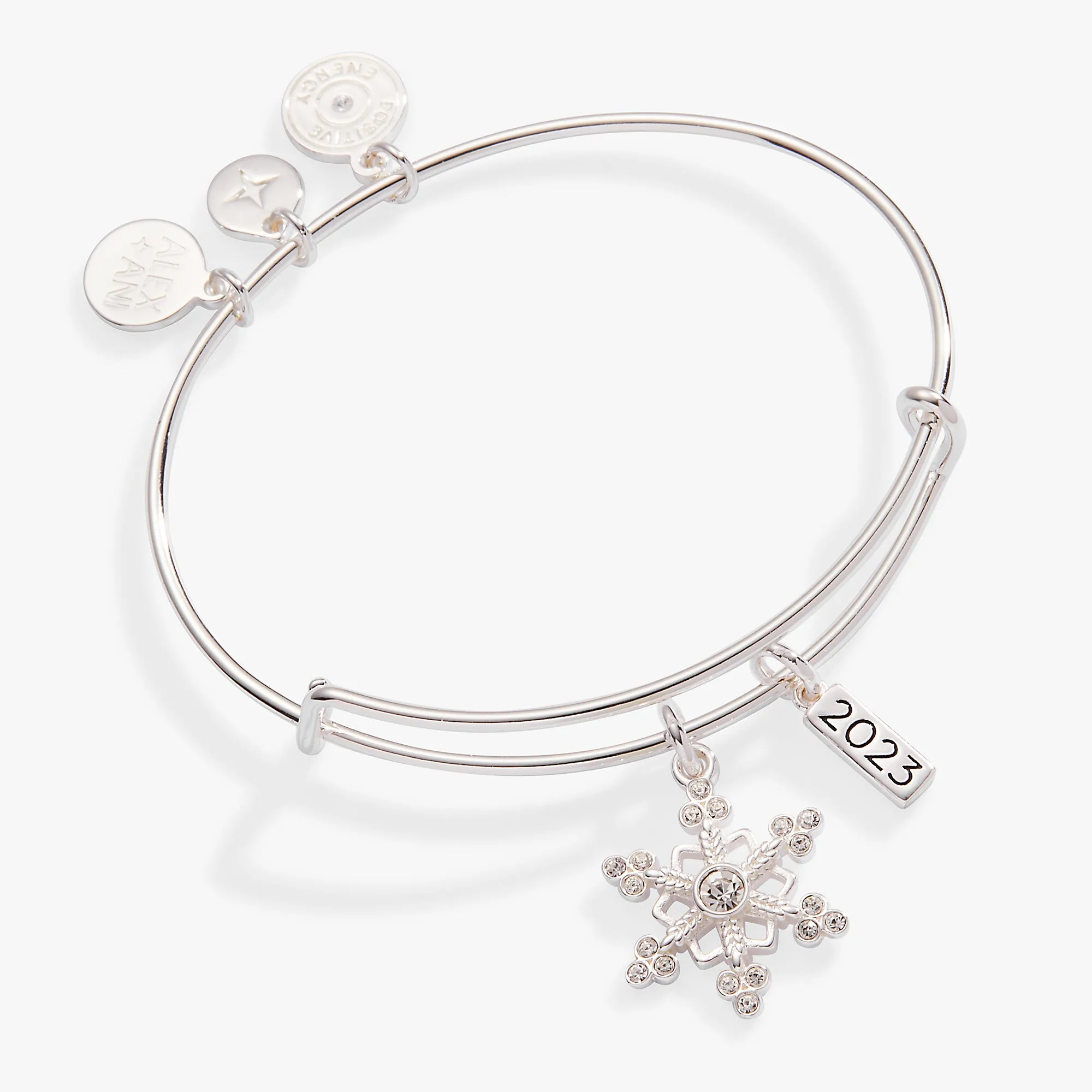 2023 Snowflake Charm Bangle