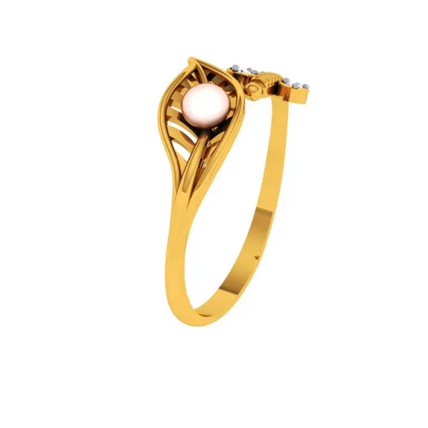 22KT (916) Yellow Gold Ring For Women
