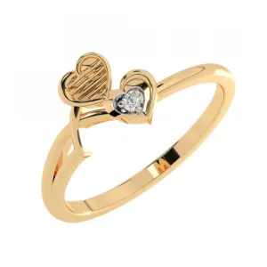 22KT (916) Yellow Gold Ring For Women