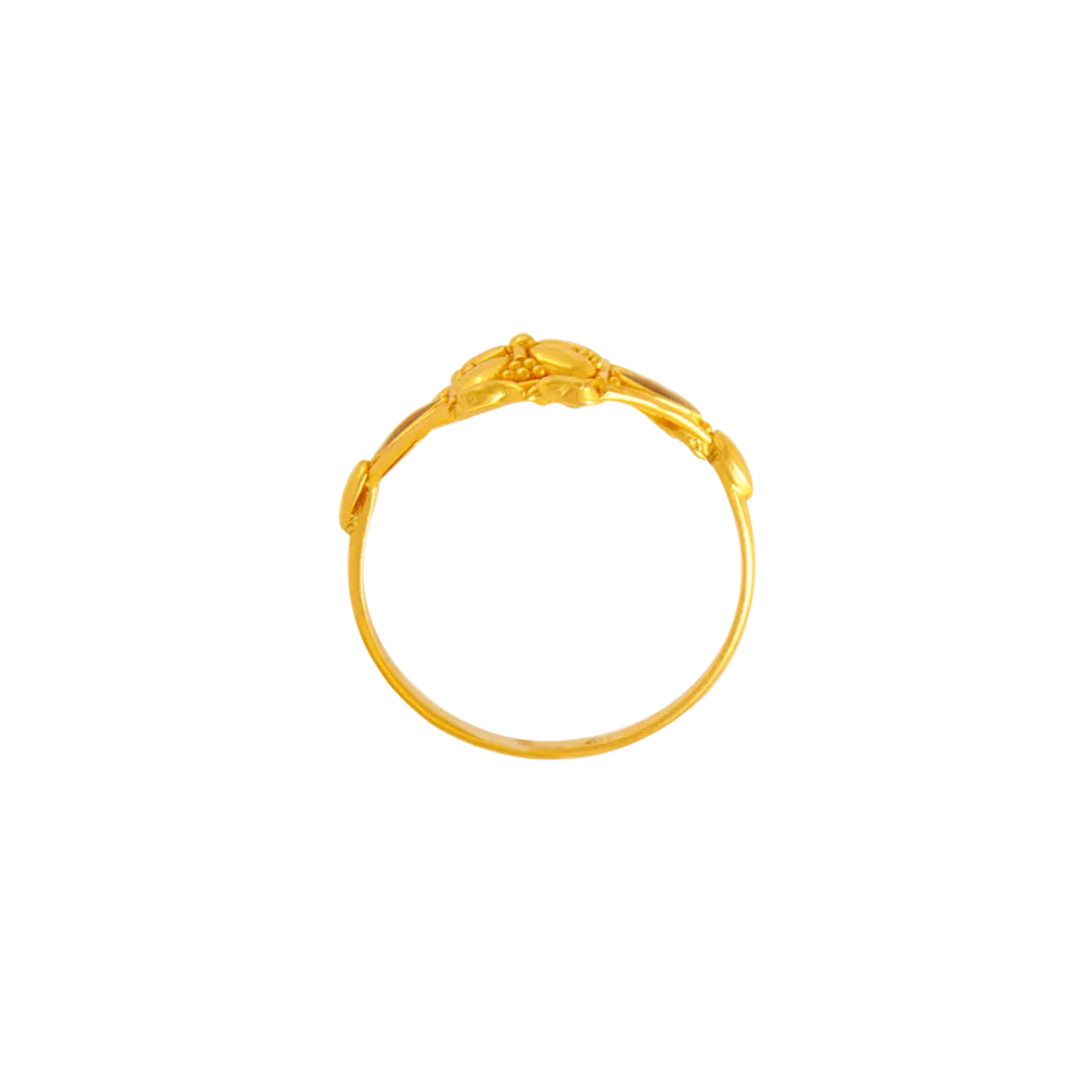 22KT Yellow Gold Ring For Women