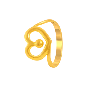 22KT Yellow Gold Ring For Women