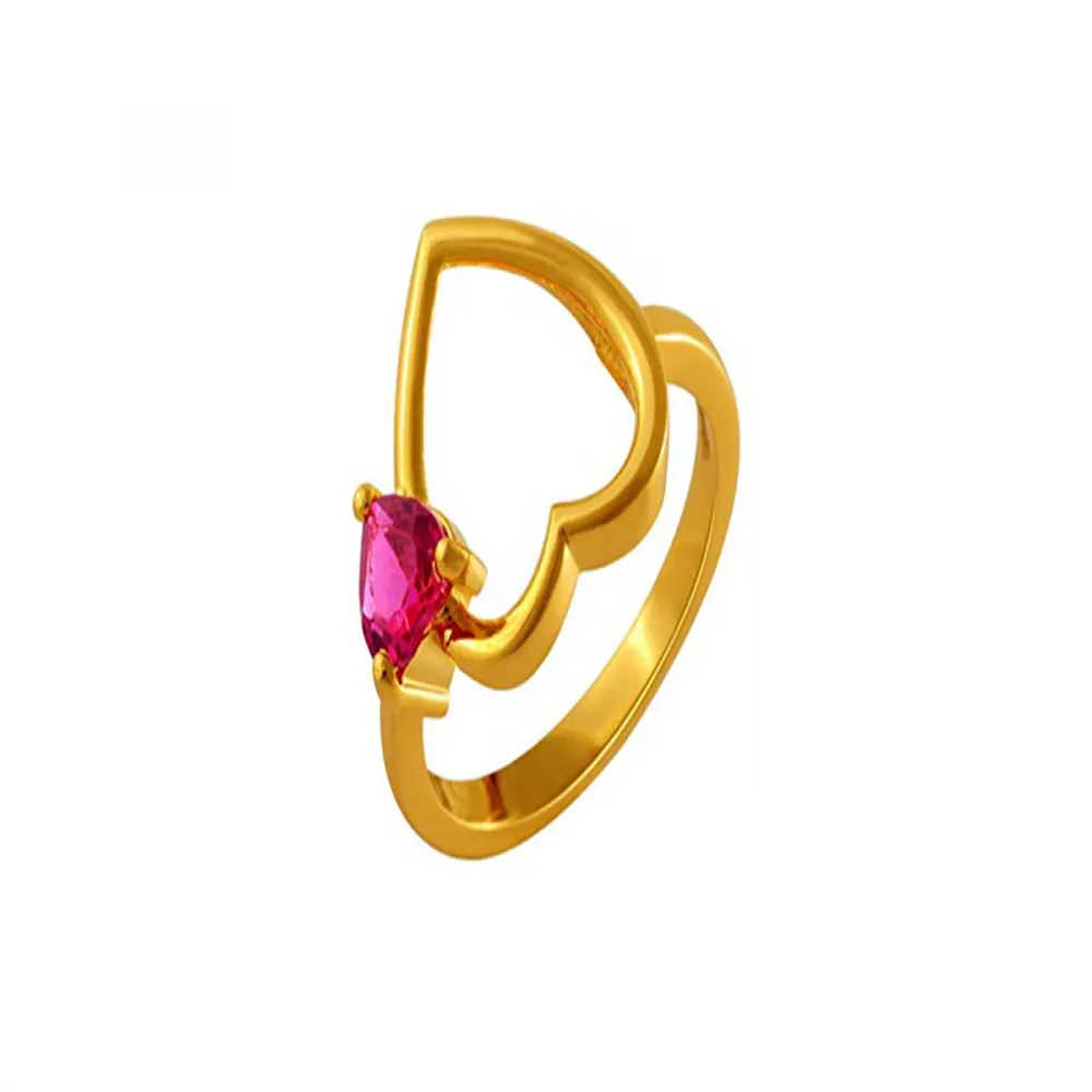22KT Yellow Gold Ring For Women