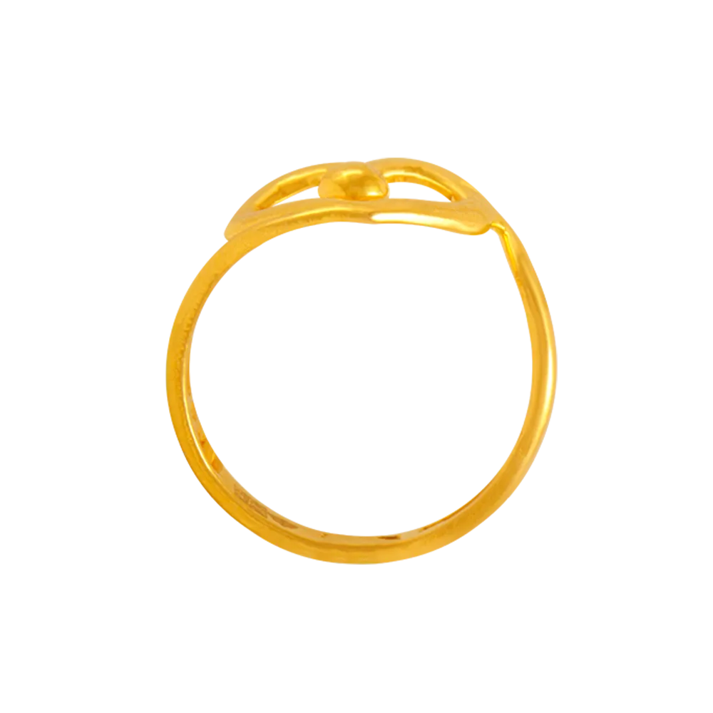 22KT Yellow Gold Ring For Women