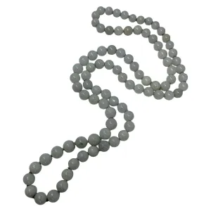 30" Jade Bead Necklace