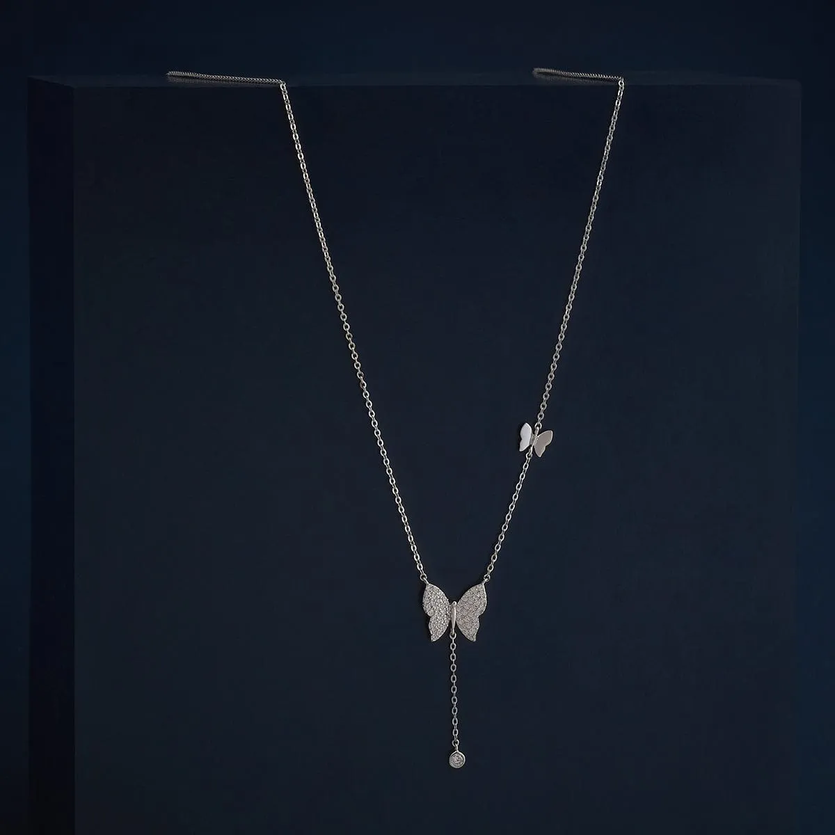 92.5 Silver Necklace 183011