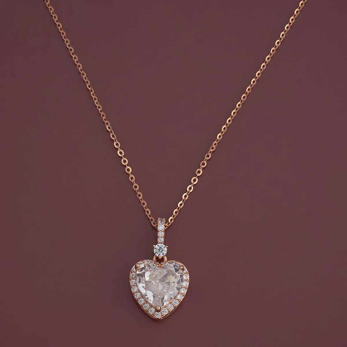 92.5 Silver Pendant with Chain and Earring Set 180980