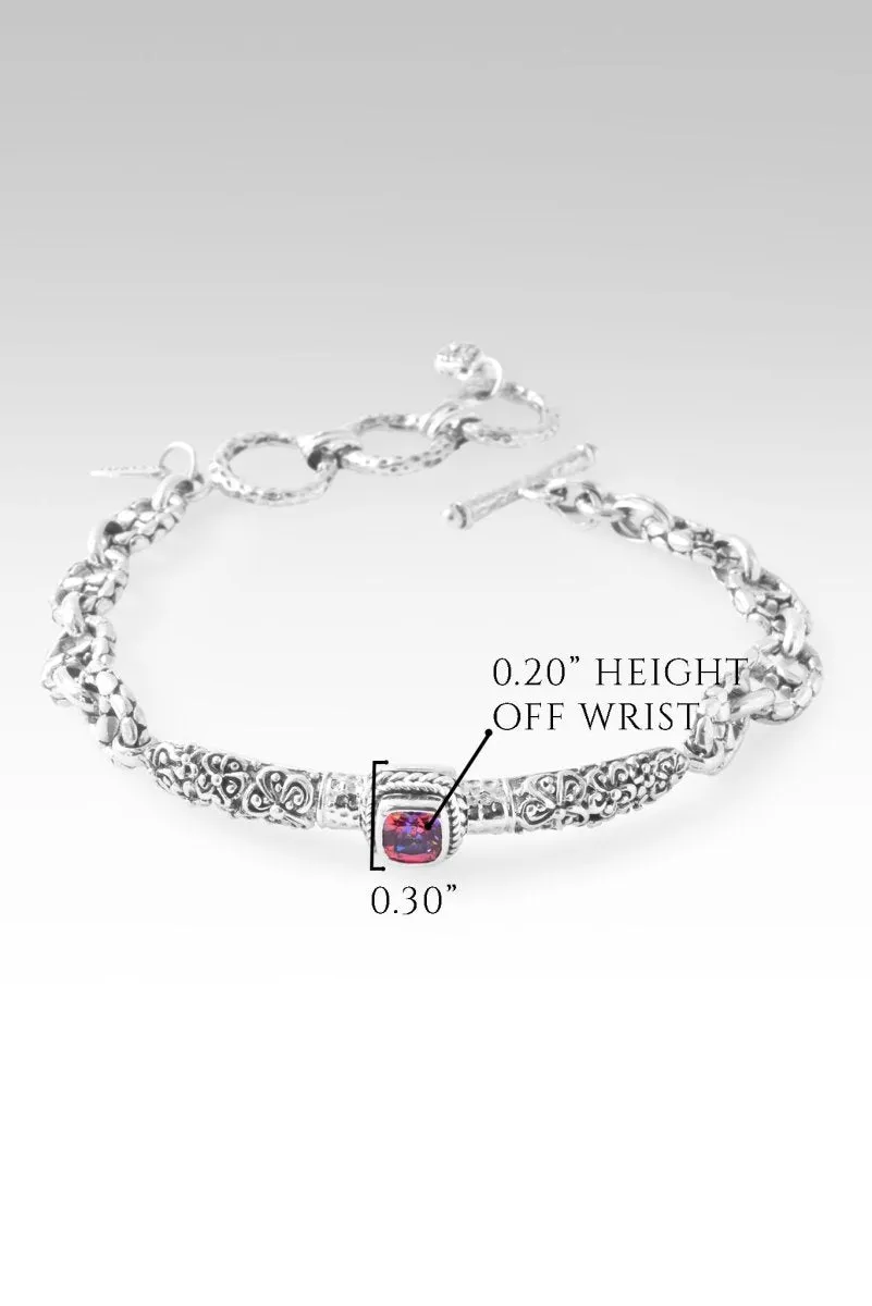 Celebrate Life Bracelet? in Rascal Pink? Mystic Topaz