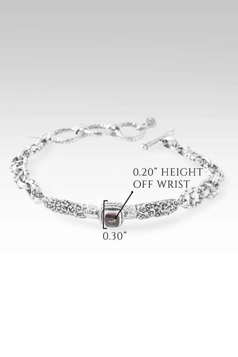 Celebrate Life Bracelet? in Smoky Quartz