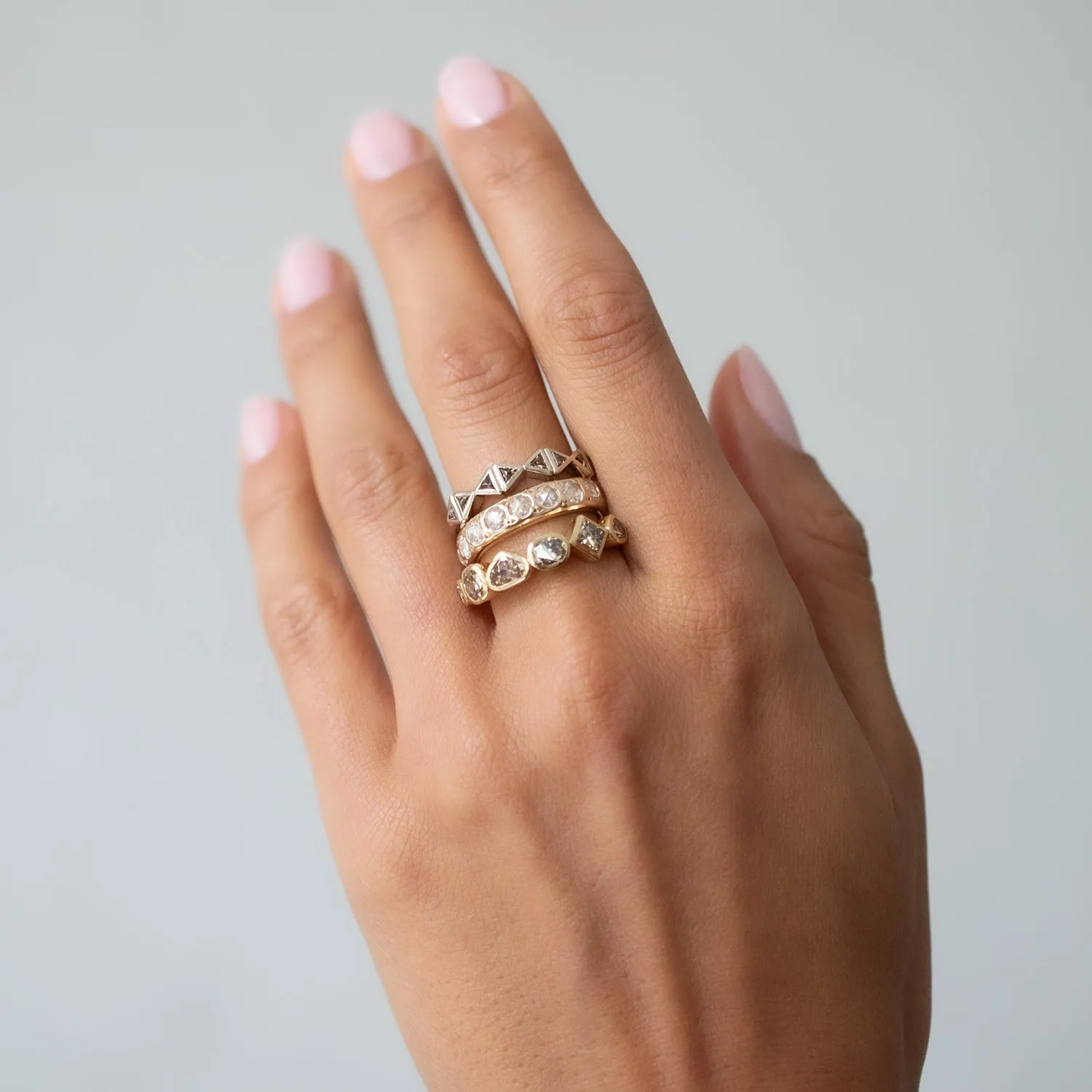 Champagne Deco Stacking Band