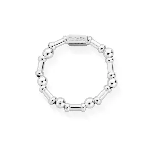 ChloBo Sterling Silver Rhythm Of Water Ring