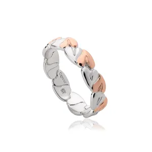 Clogau Tree of Life Sterling Silver Leaf Ring D