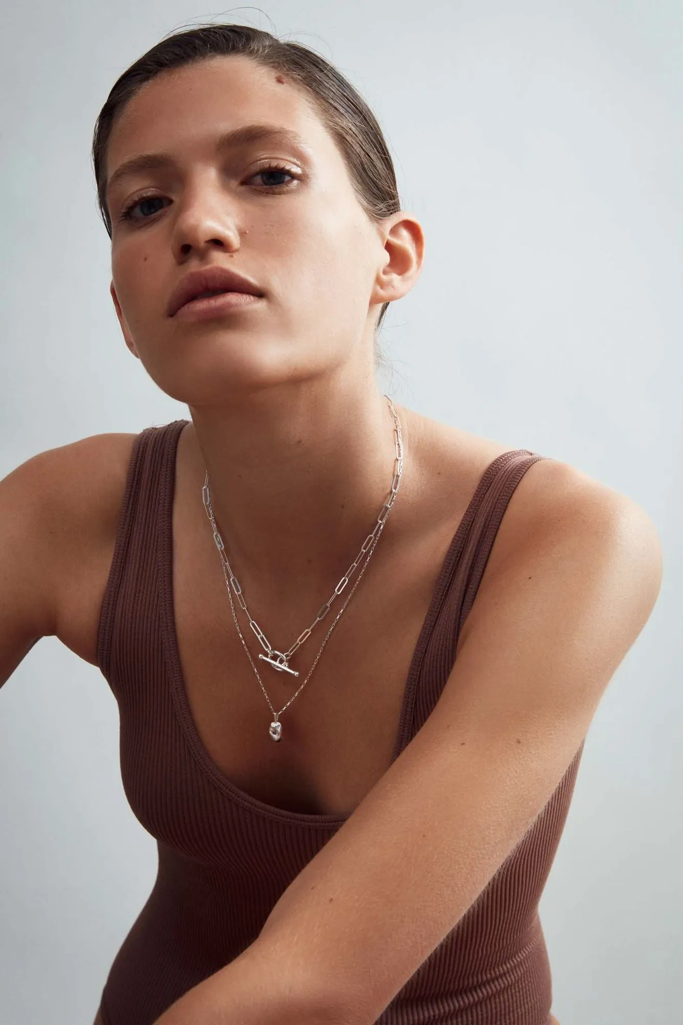 C??zanne Silver Necklace