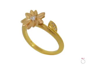 Daisy Morelli Diamond Yellow Gold Ring 1/10ct in 18K