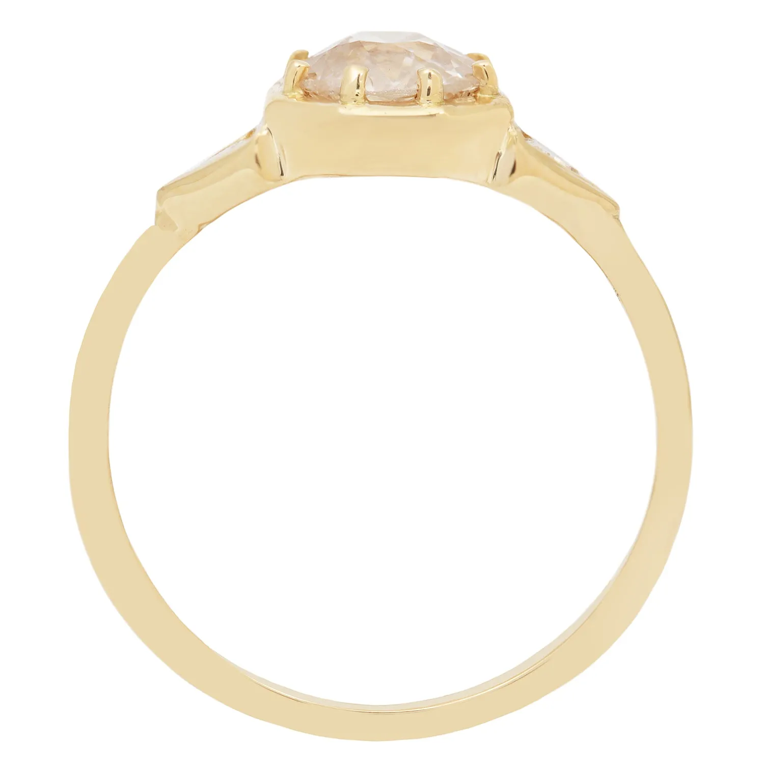 Diamond Glow Cleopatra Ring