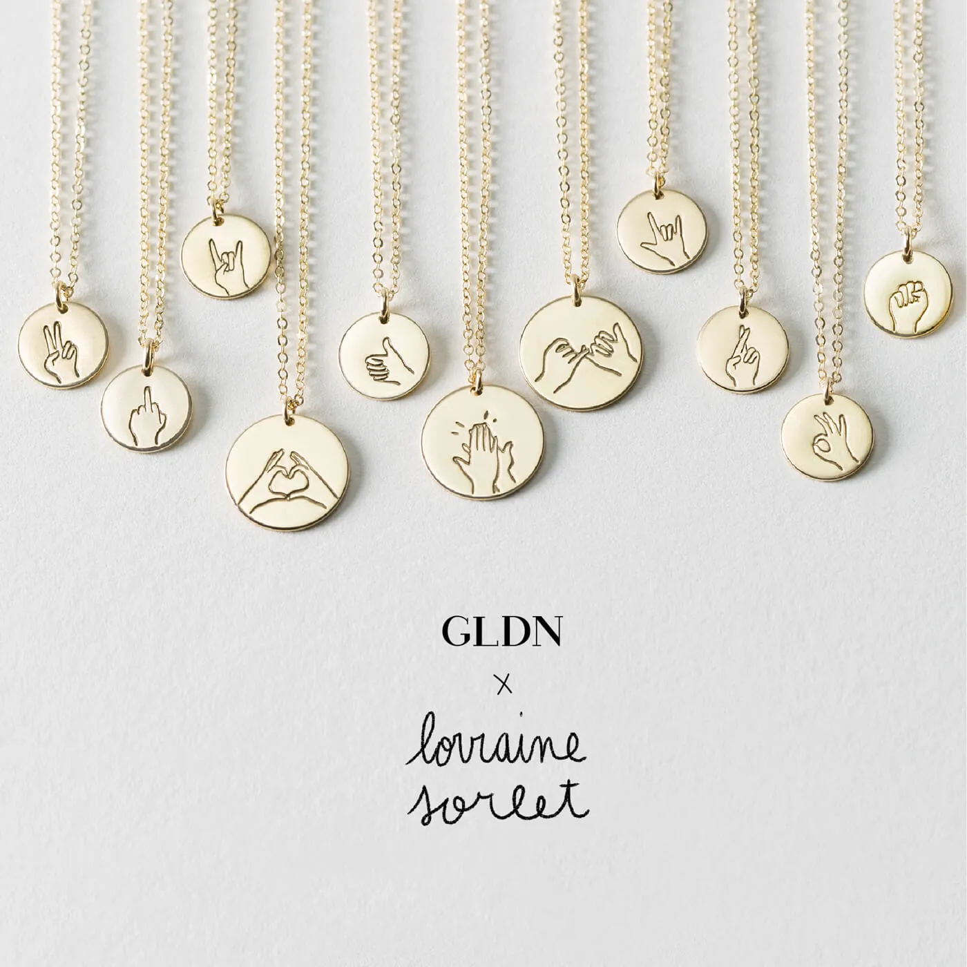Fingers Crossed Necklace