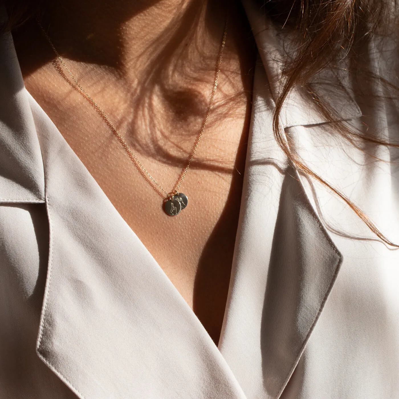 Fingers Crossed Necklace