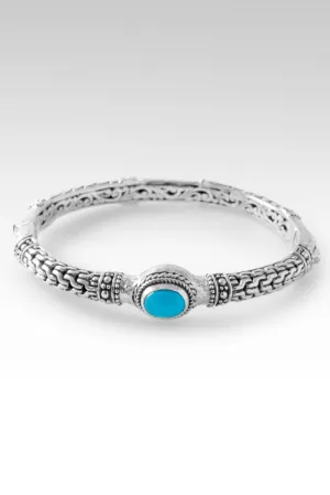 Forge Ahead Bangle? in Sleeping Beauty Turquoise