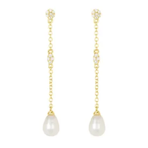 Freshwater Pearl Drop Earrings