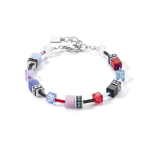 GeoCUBE? Iconic bracelet silver-royal