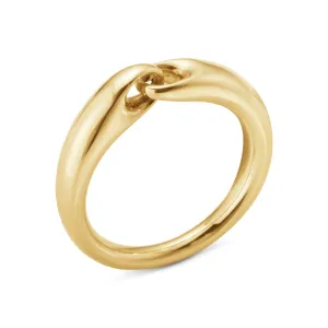 Georg Jensen Reflect 18ct Yellow Gold Small Ring