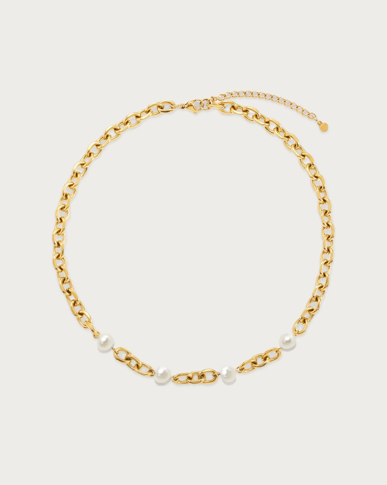 Gold Essence Pearl Necklace