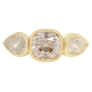 Golden Brilliance Diamond Ring