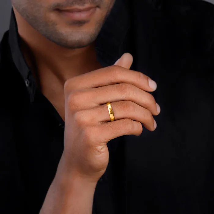 Golden Classic Band For Him