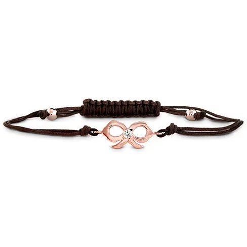 Hearts On Fire Lorelei Bow Cord Bracelet