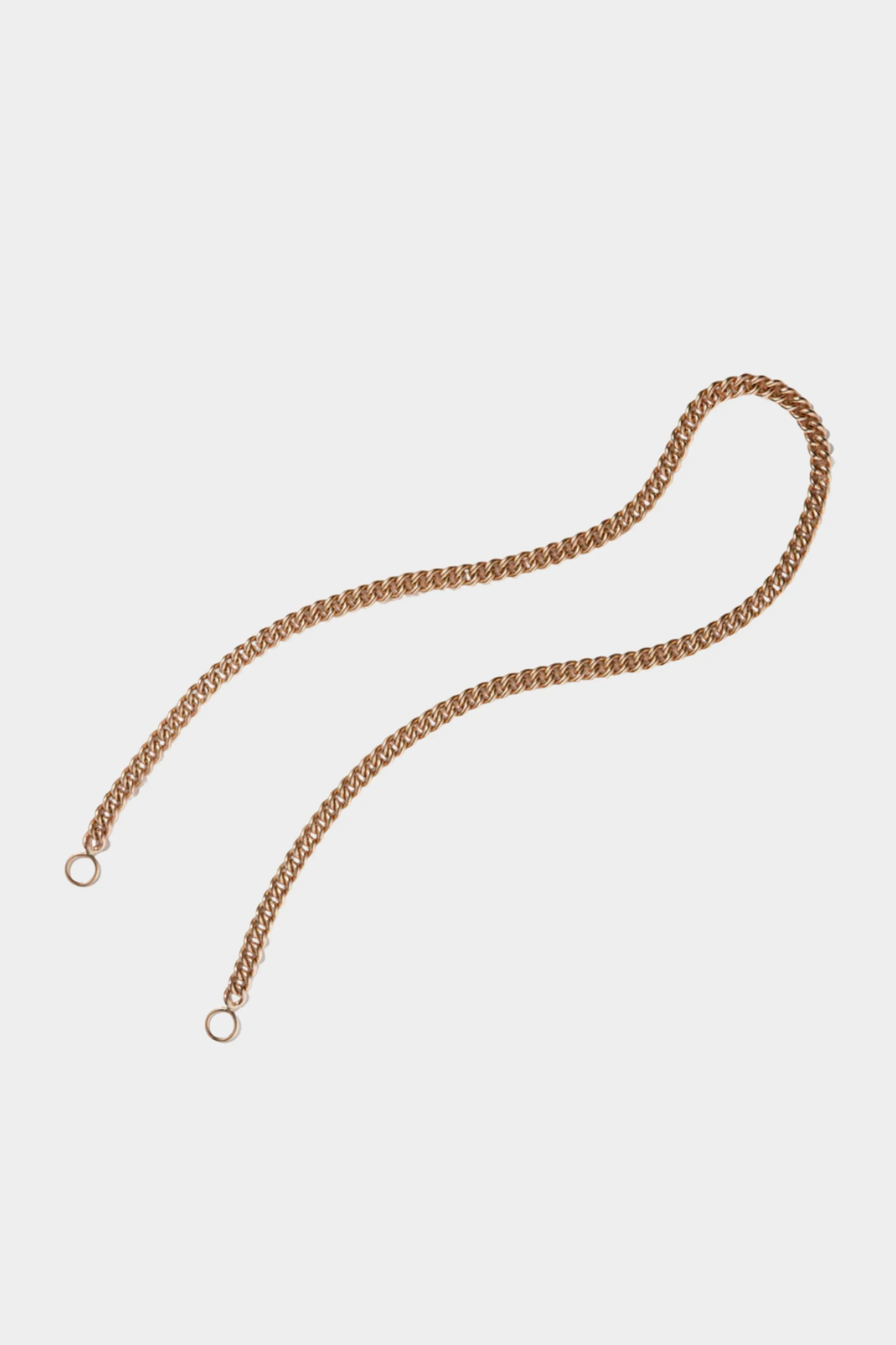 Heavy Curb Chain - 16", Yellow Gold