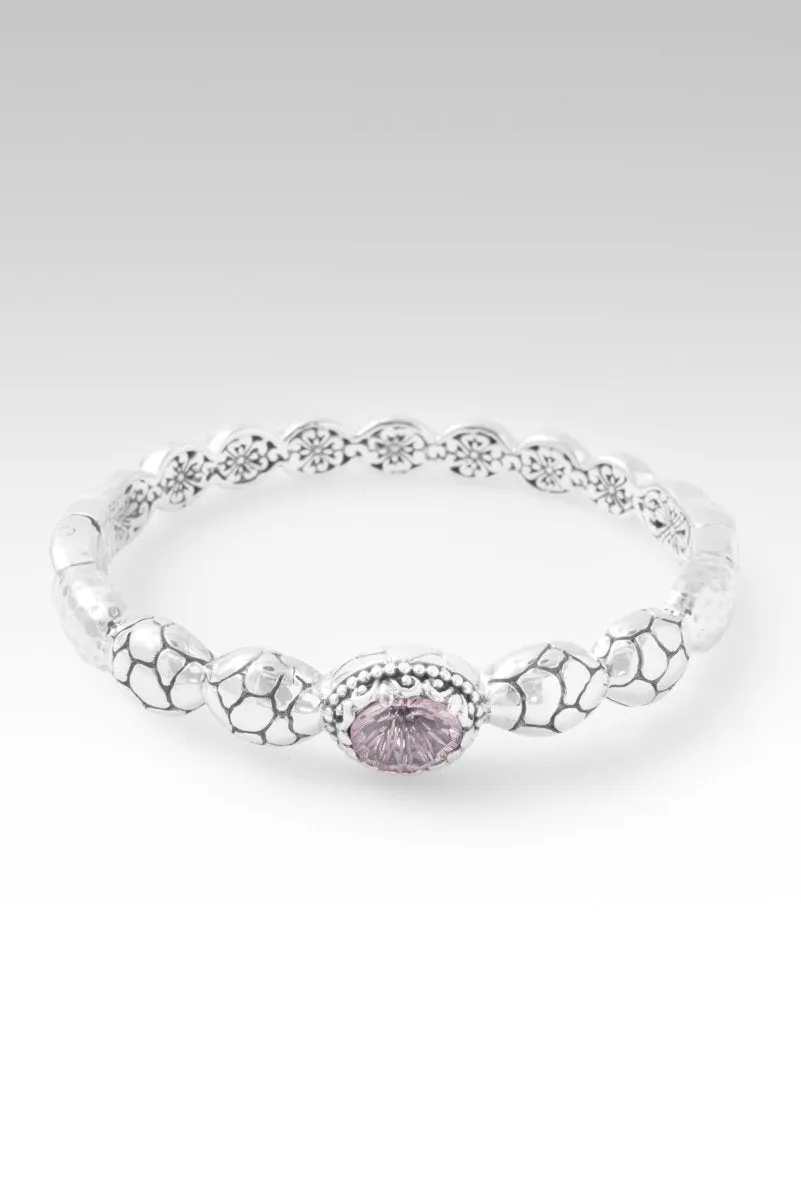 Keep Dreaming Bangle? in Pink Cashmere? Mystic Quartz