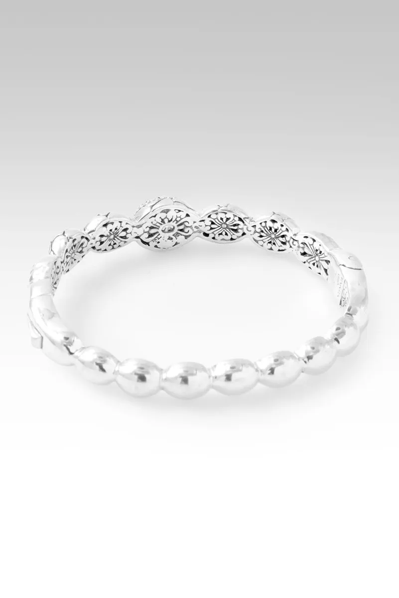 Keep Dreaming Bangle? in Pink Cashmere? Mystic Quartz
