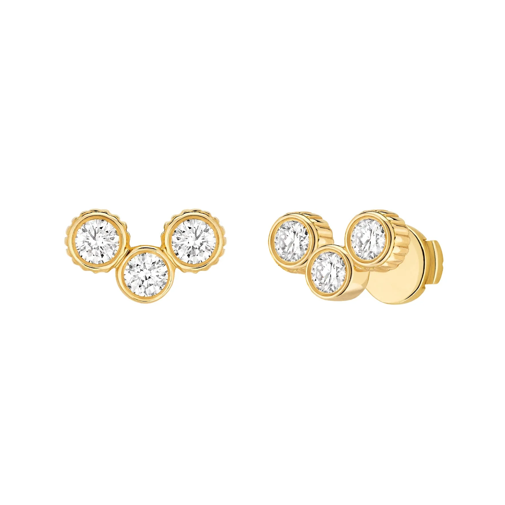 Large Click Button Earrings