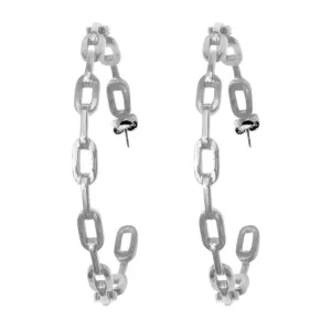 Link Hoop Earrings