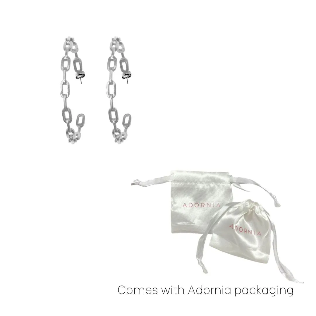 Link Hoop Earrings