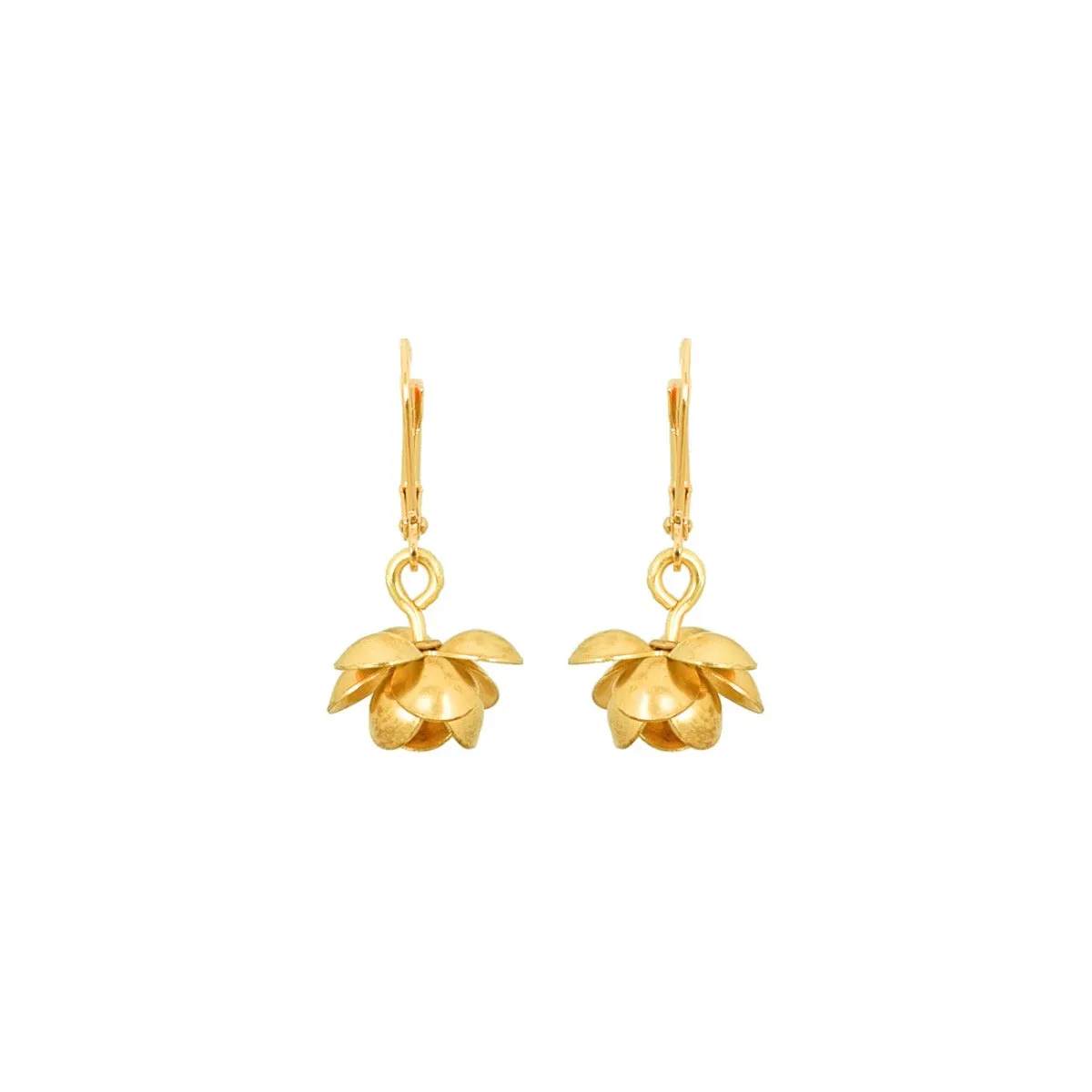 Lotus Earrings