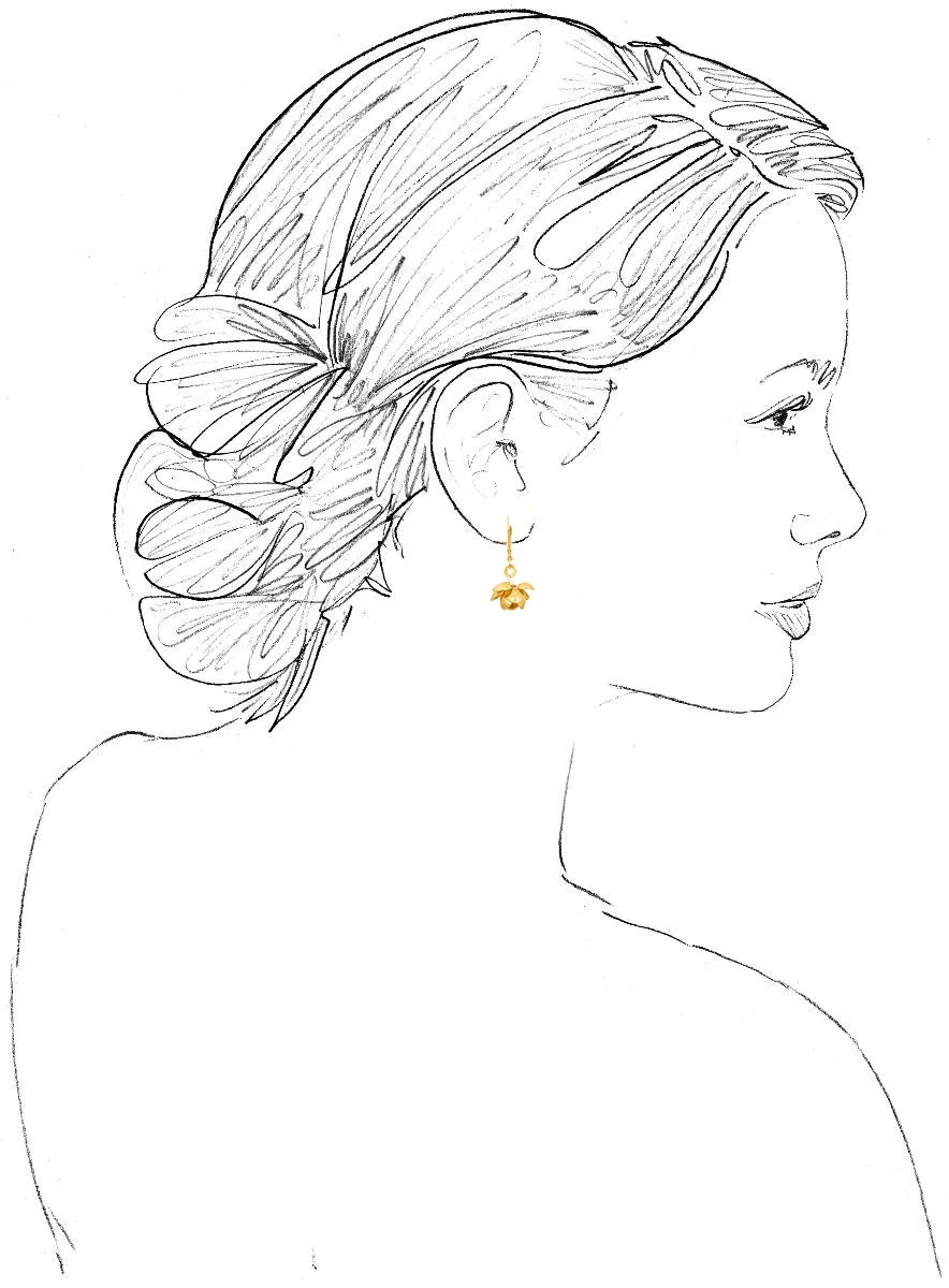 Lotus Earrings