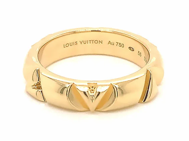 Louis Vuitton LV Volt Multi Ring, 18k Yellow Gold