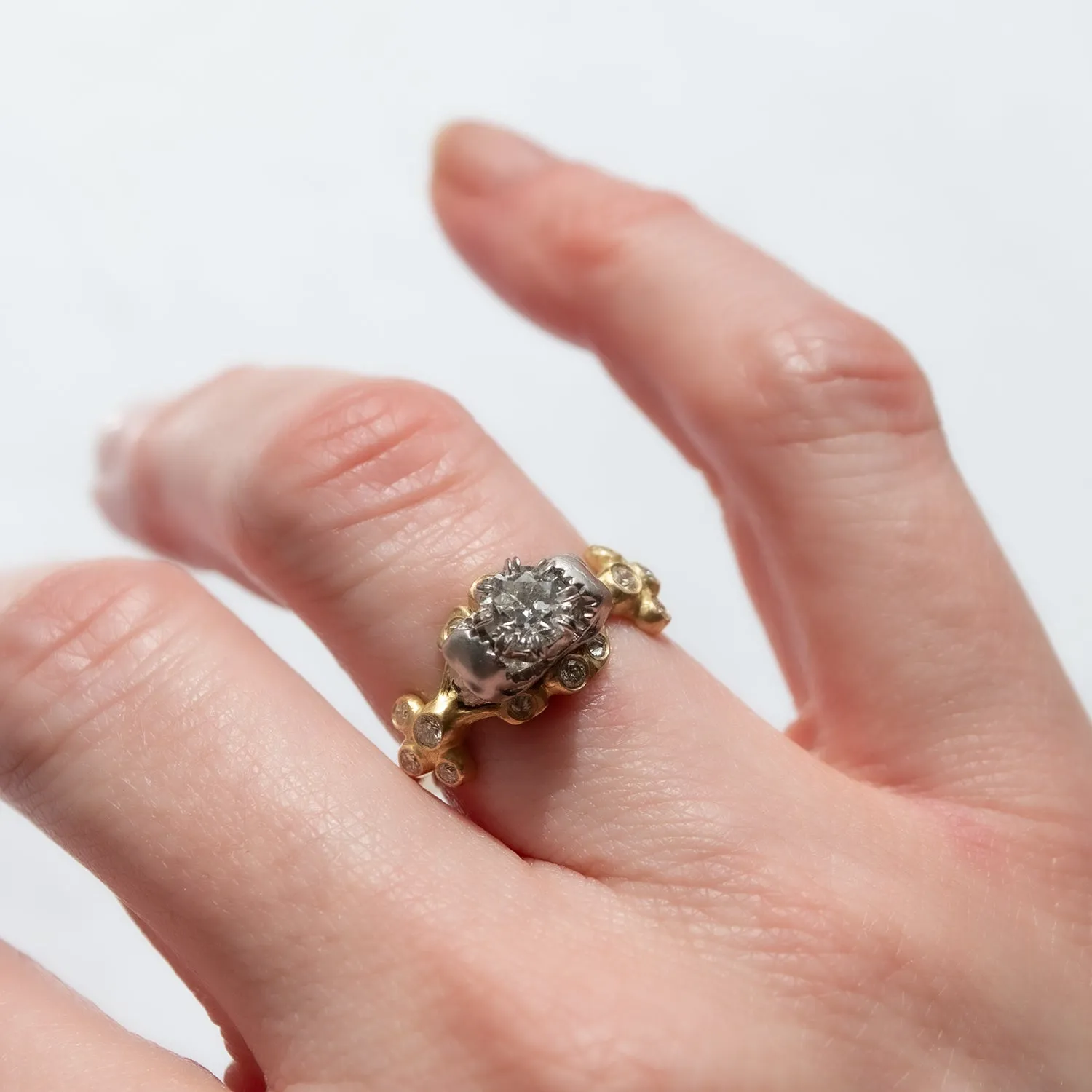 Memento Mori Diamond Ring