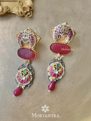 Multicolor Mishr Earrings - MR-E66M