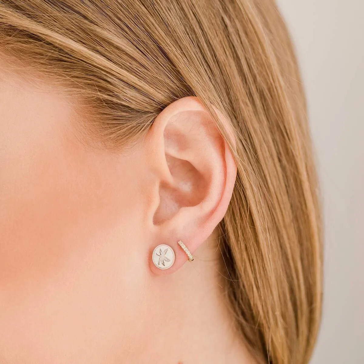 OSU Buckeye Leaf Studs