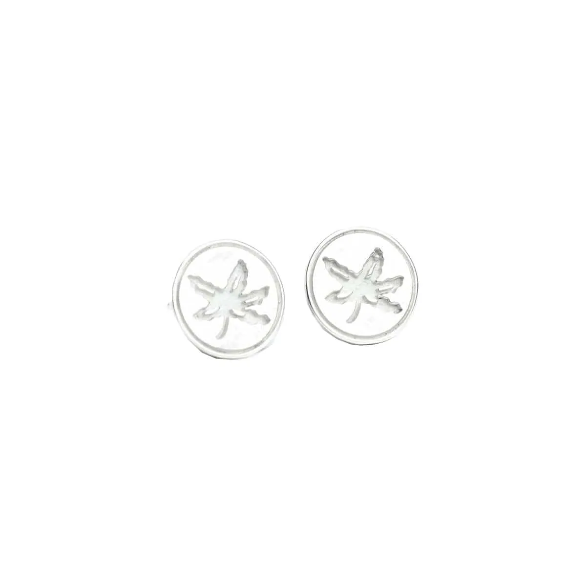 OSU Buckeye Leaf Studs