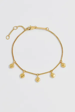 Pebble Double Chain Bracelet